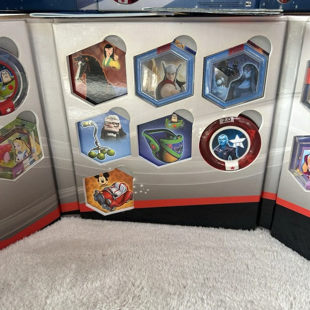 Disney‎ Infinity Originals Power Disc Album Book Storage Case 3 Discs